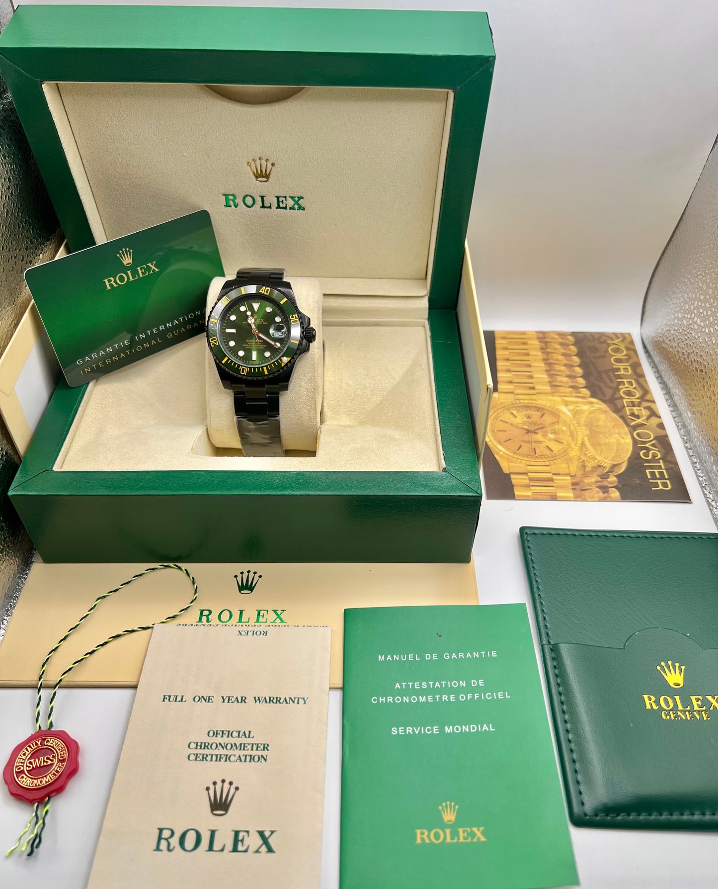 Green Black – Oyster Chain