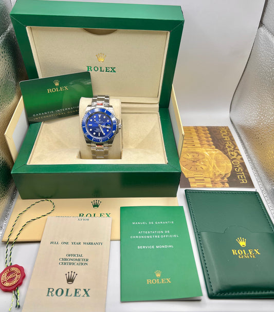 Blue Automatic – Oyster Chain