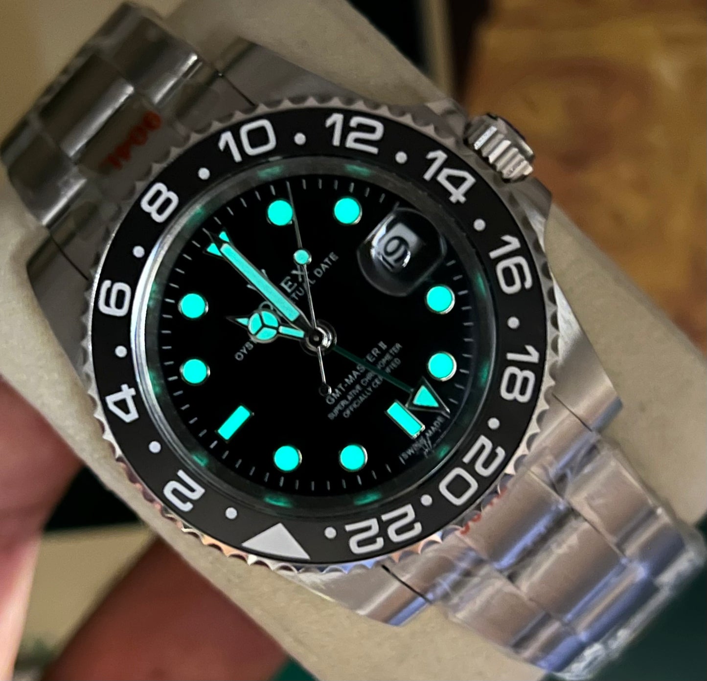 Black Automatic – Oyster Chain