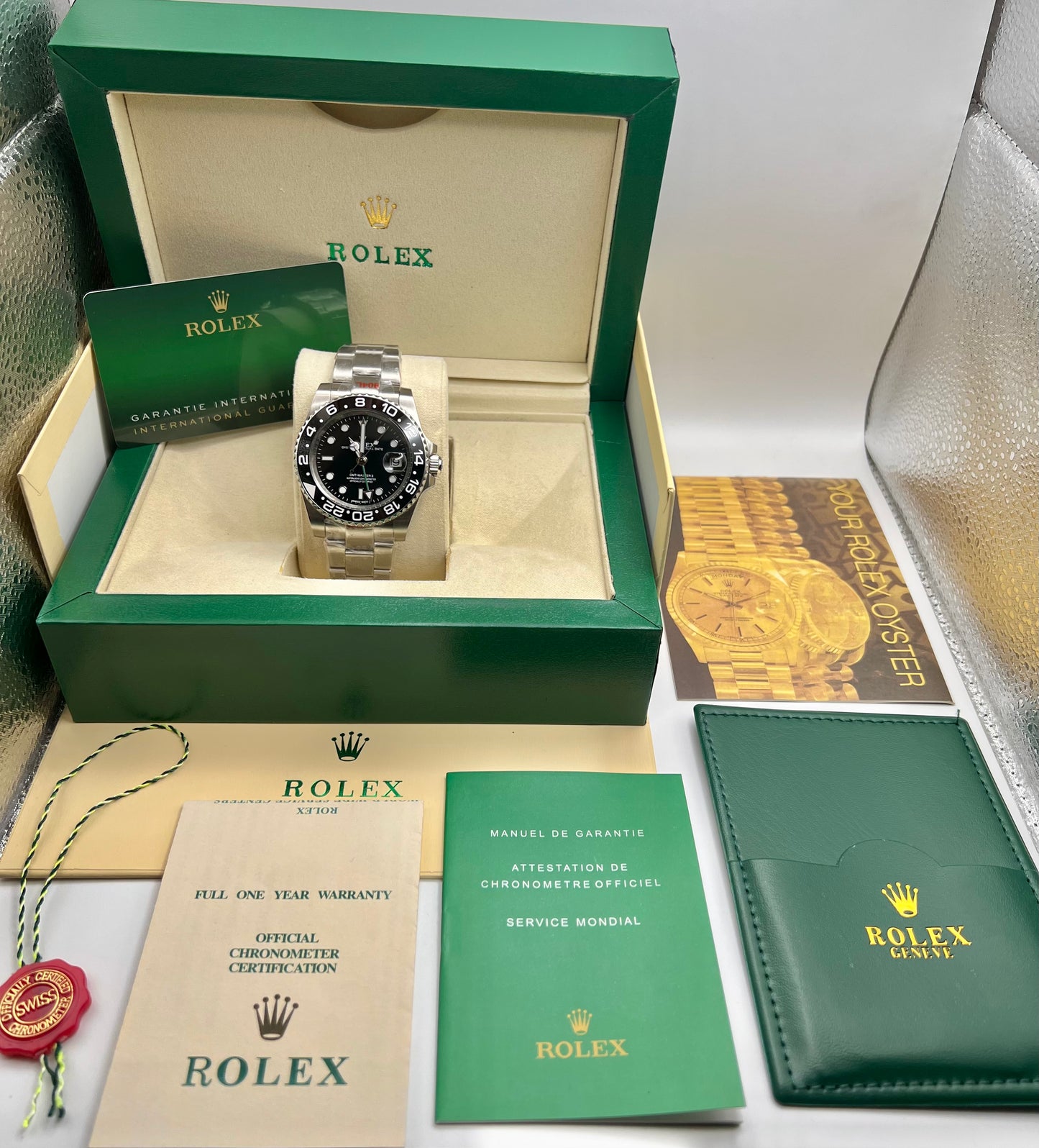 Black Automatic – Oyster Chain