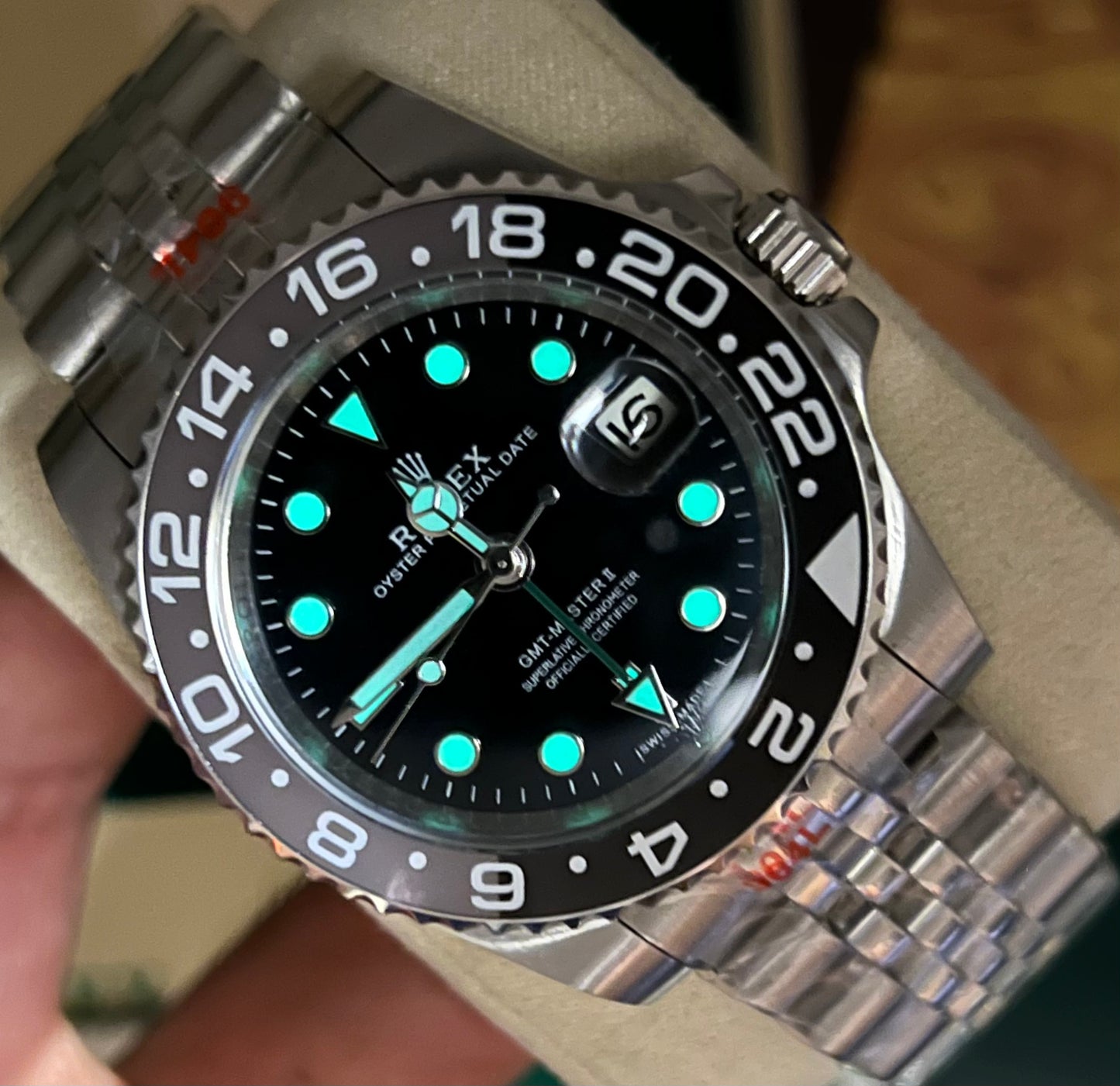 Bruce Wayne Automatic – Oyster Chain