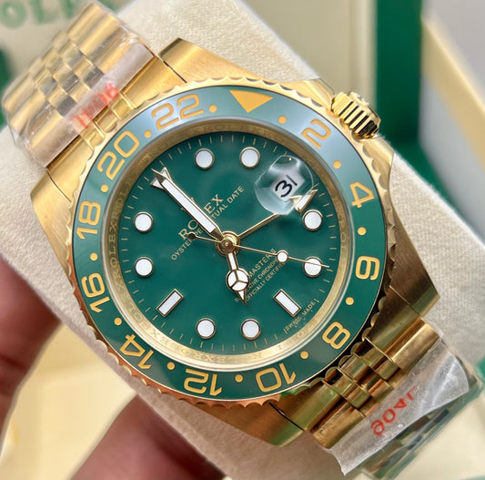 Green Golden Automatic – Jubilee Chain