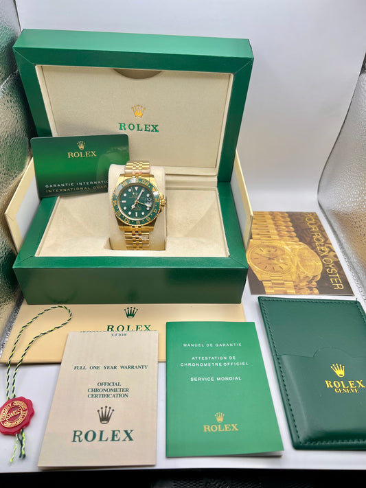 Green Golden Automatic – Jubilee Chain
