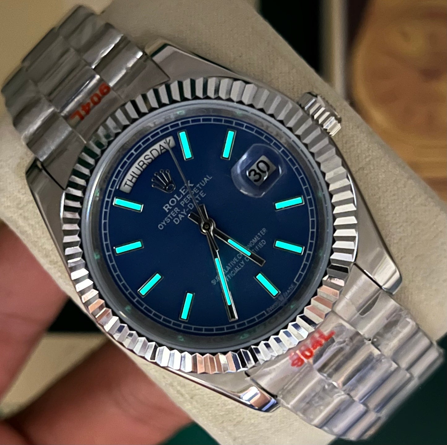 Blue Automatic – President Chain
