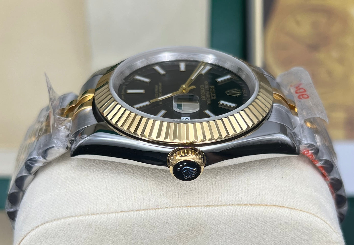 Black Two Tone Automatic – Jubilee Chain
