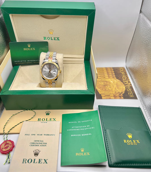 Silver Two Tone Automatic – Jubilee Chain