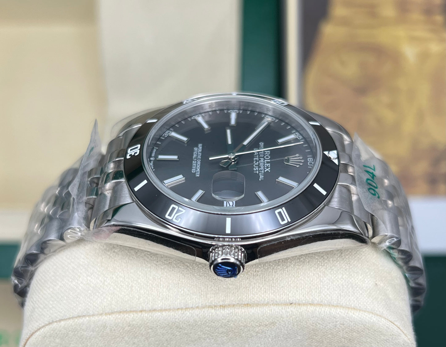 Grey Black Automatic – Jubilee Chain