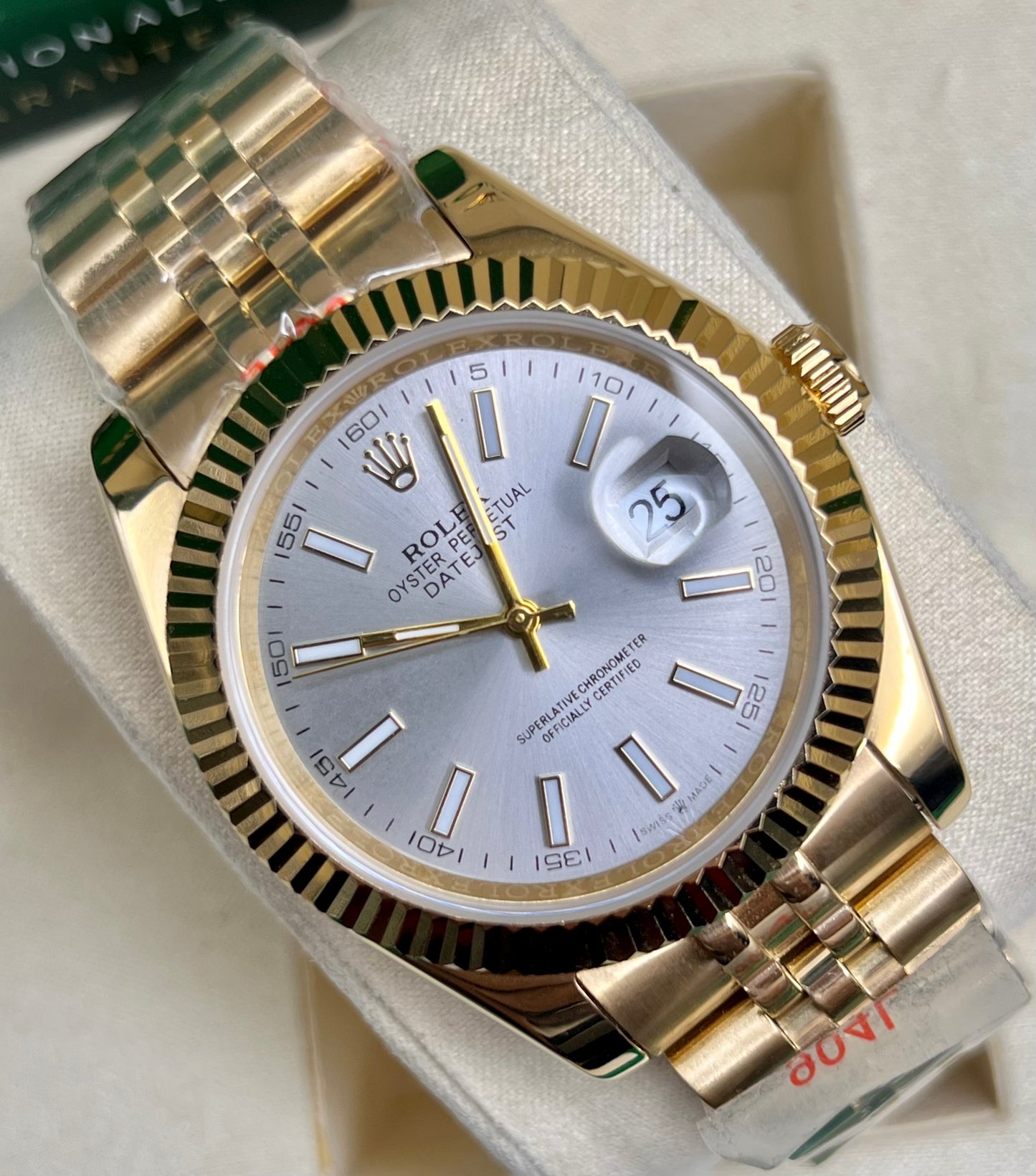 Silver Golden Automatic – Jubilee Chain