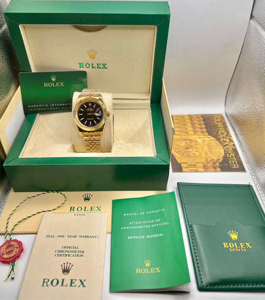 Black Golden Automatic – Jubilee Chain