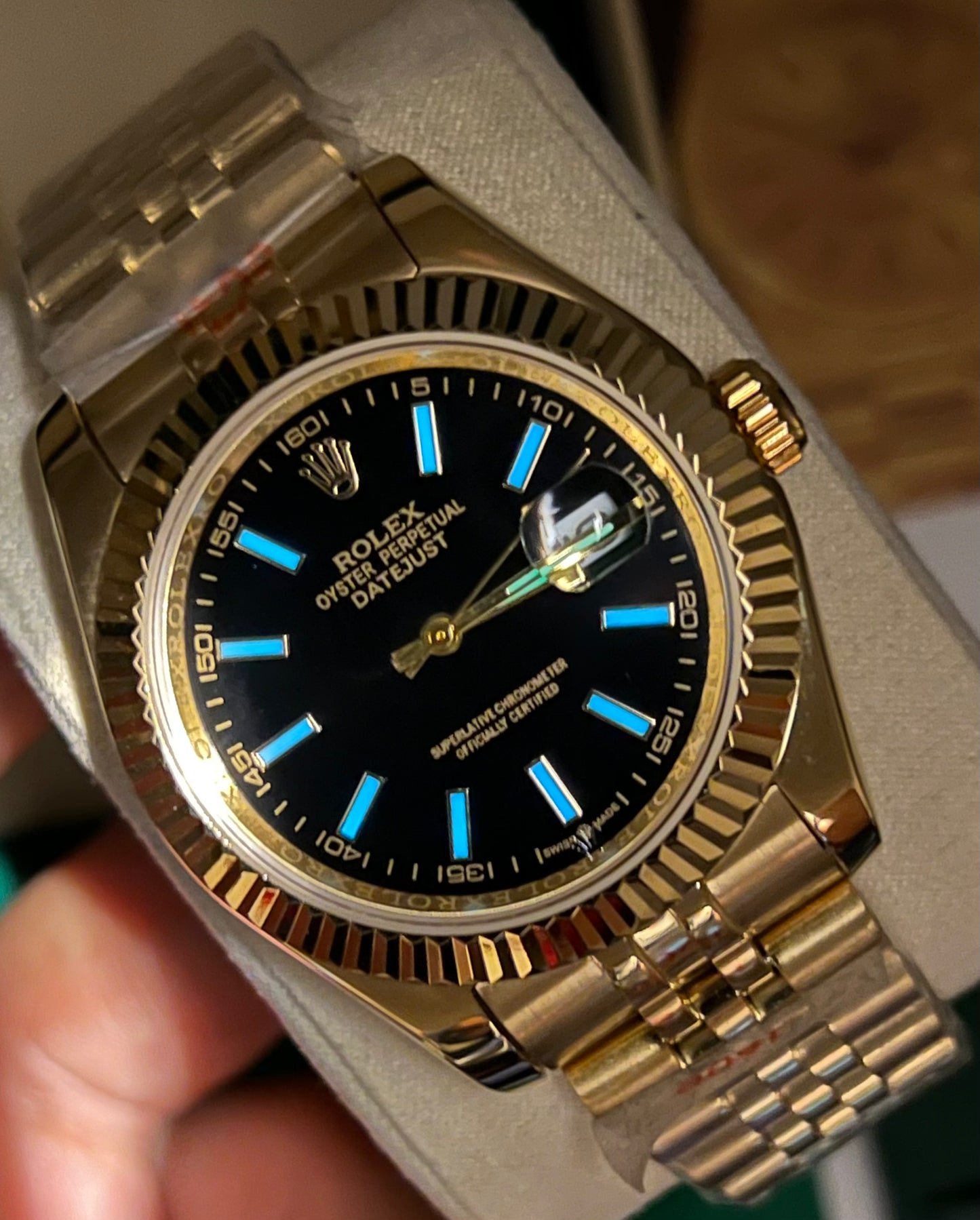 Black Golden Automatic – Jubilee Chain