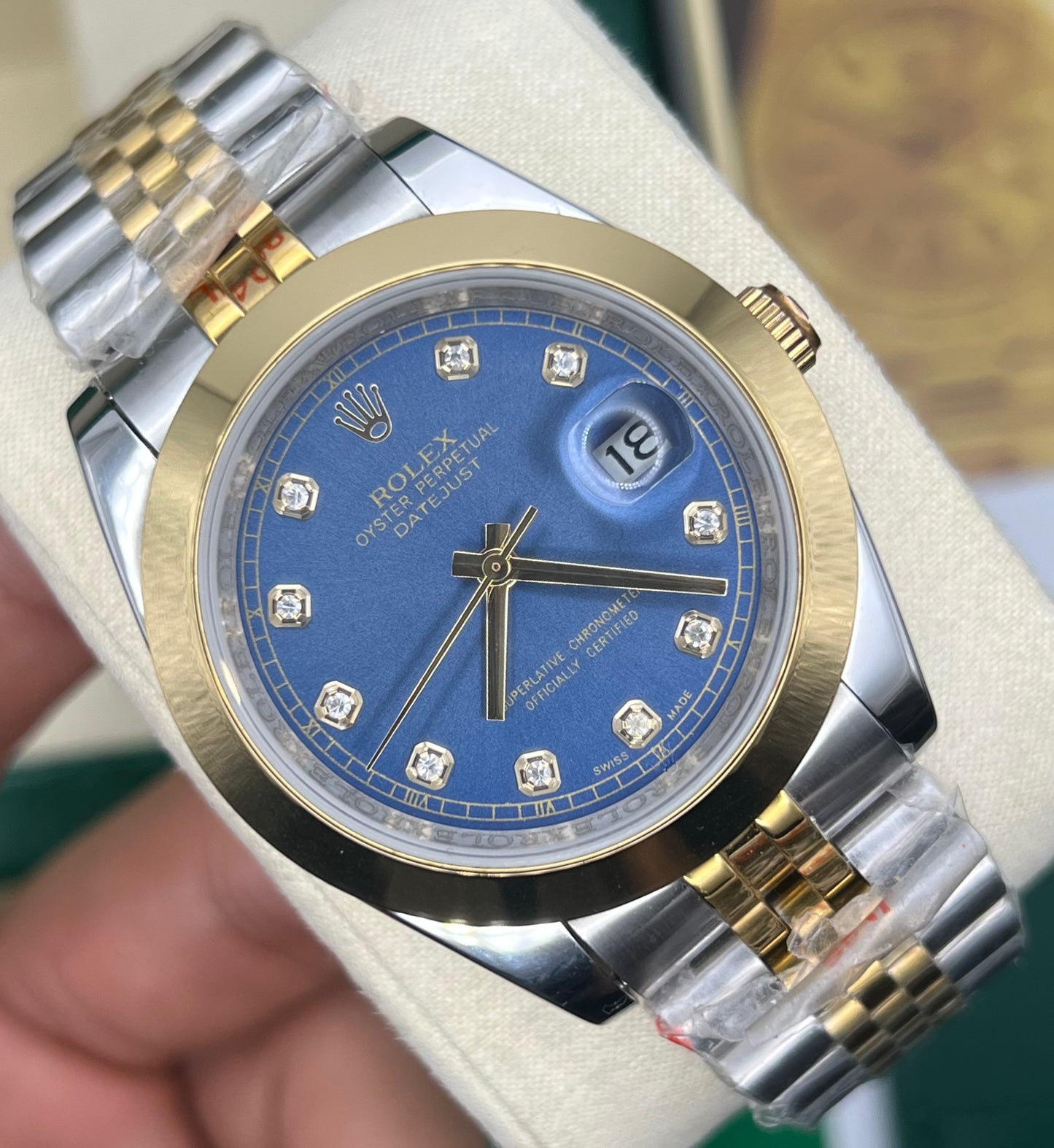 Blue Diamond Automatic – Jubilee Chain