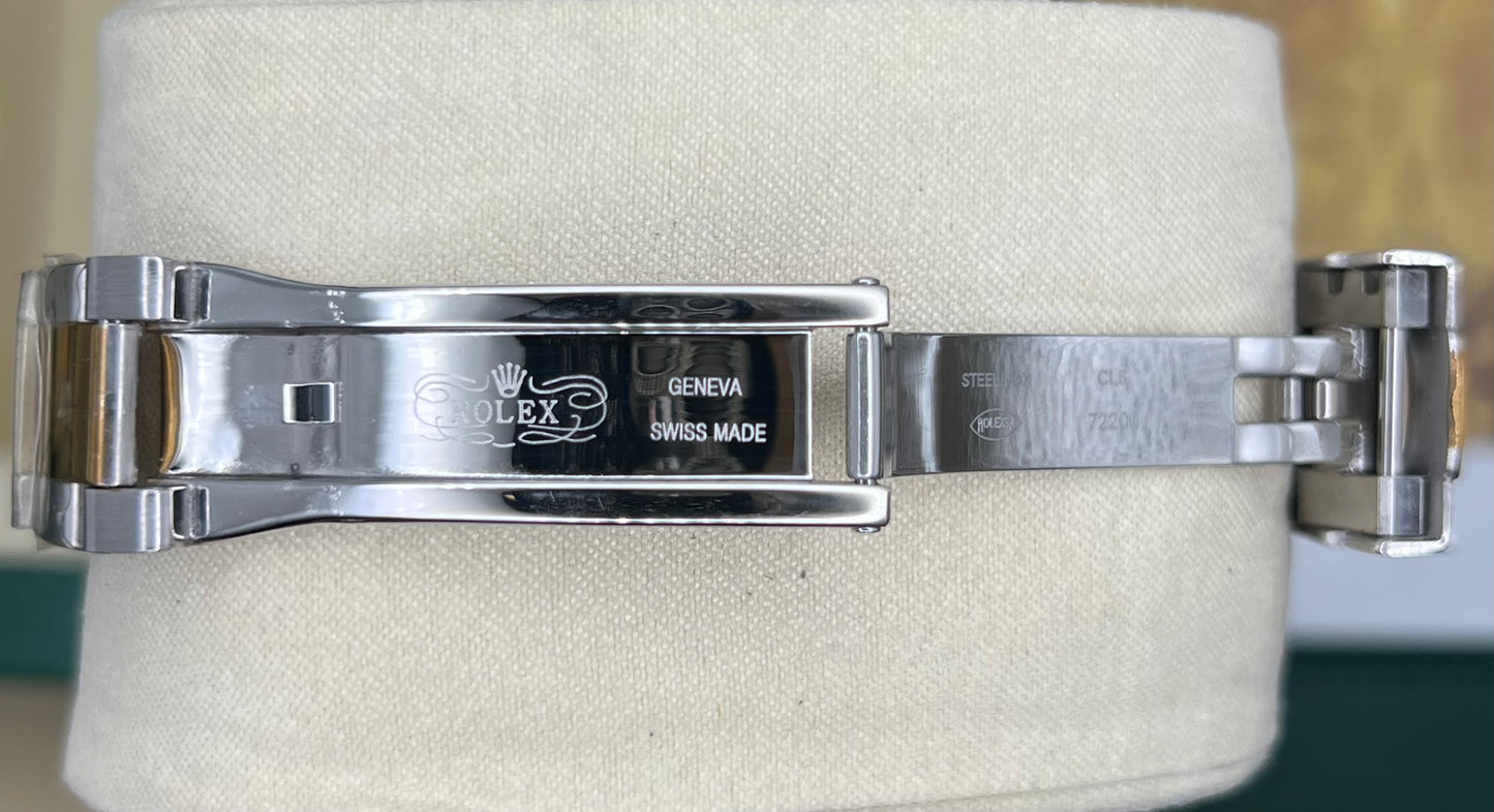 Blue Two Tone Automatic – Jubilee Chain