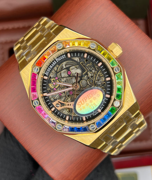 Golden Stone Skeleton Automatic