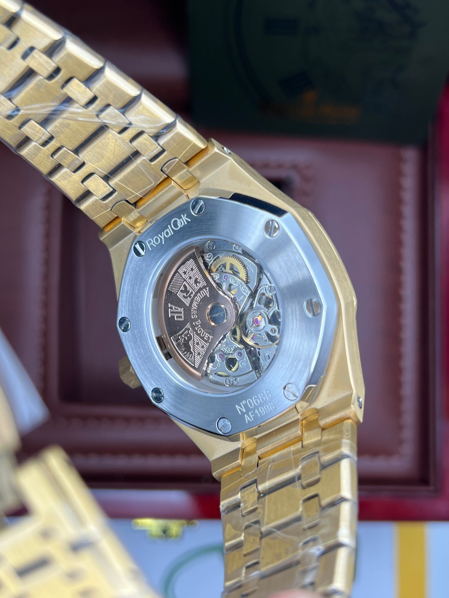 Golden Stone Skeleton Automatic