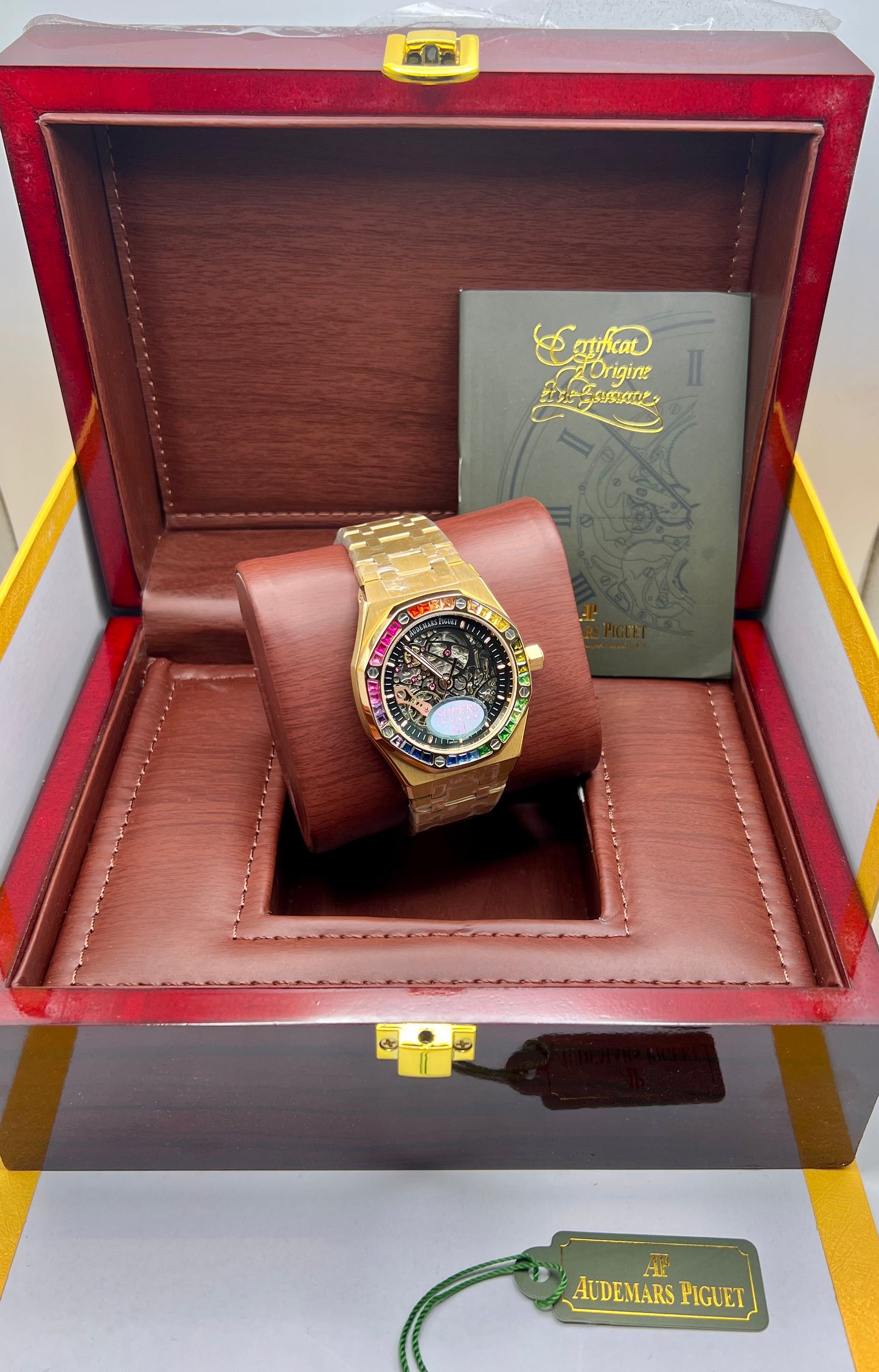 Golden Stone Skeleton Automatic