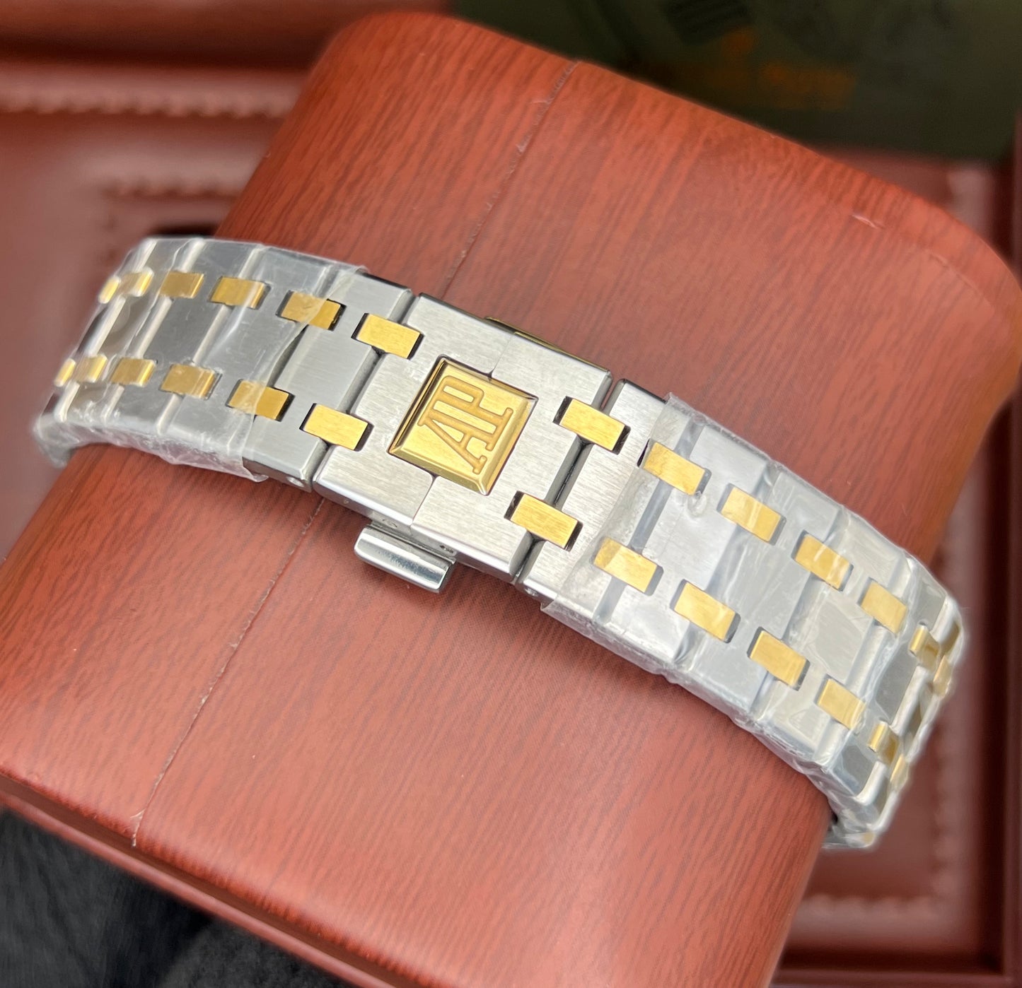 White Two Tone Chronograph