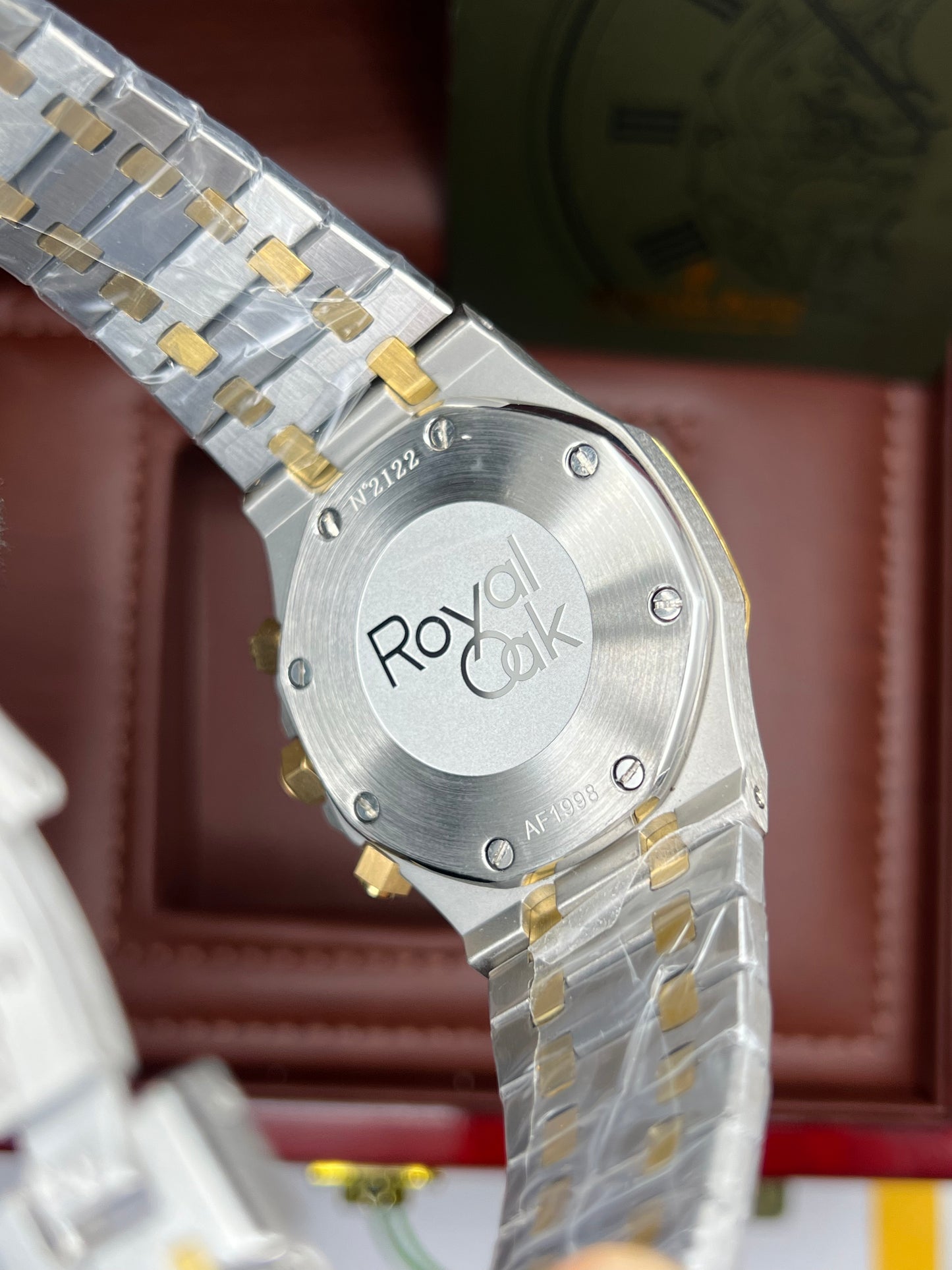 White Two Tone Chronograph