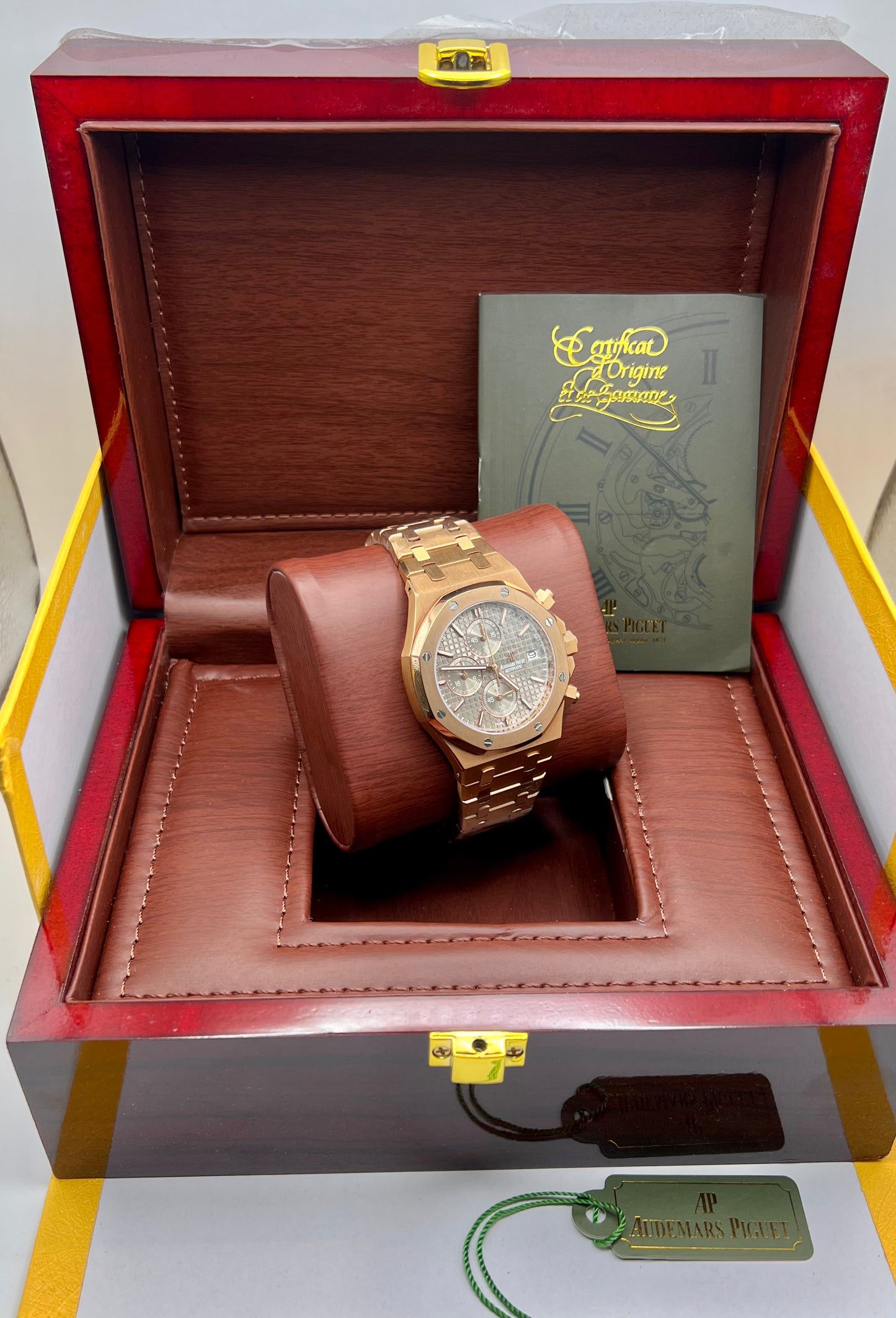 Rose Gold Side Chronograph