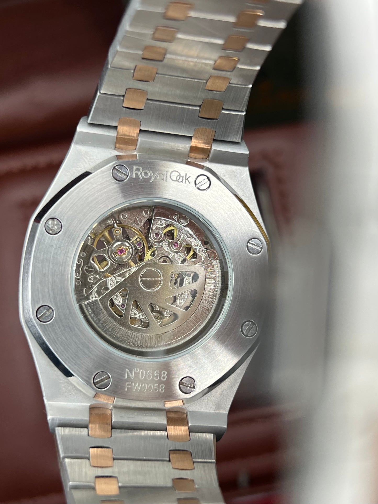 Skeleton Two Tone Automatic