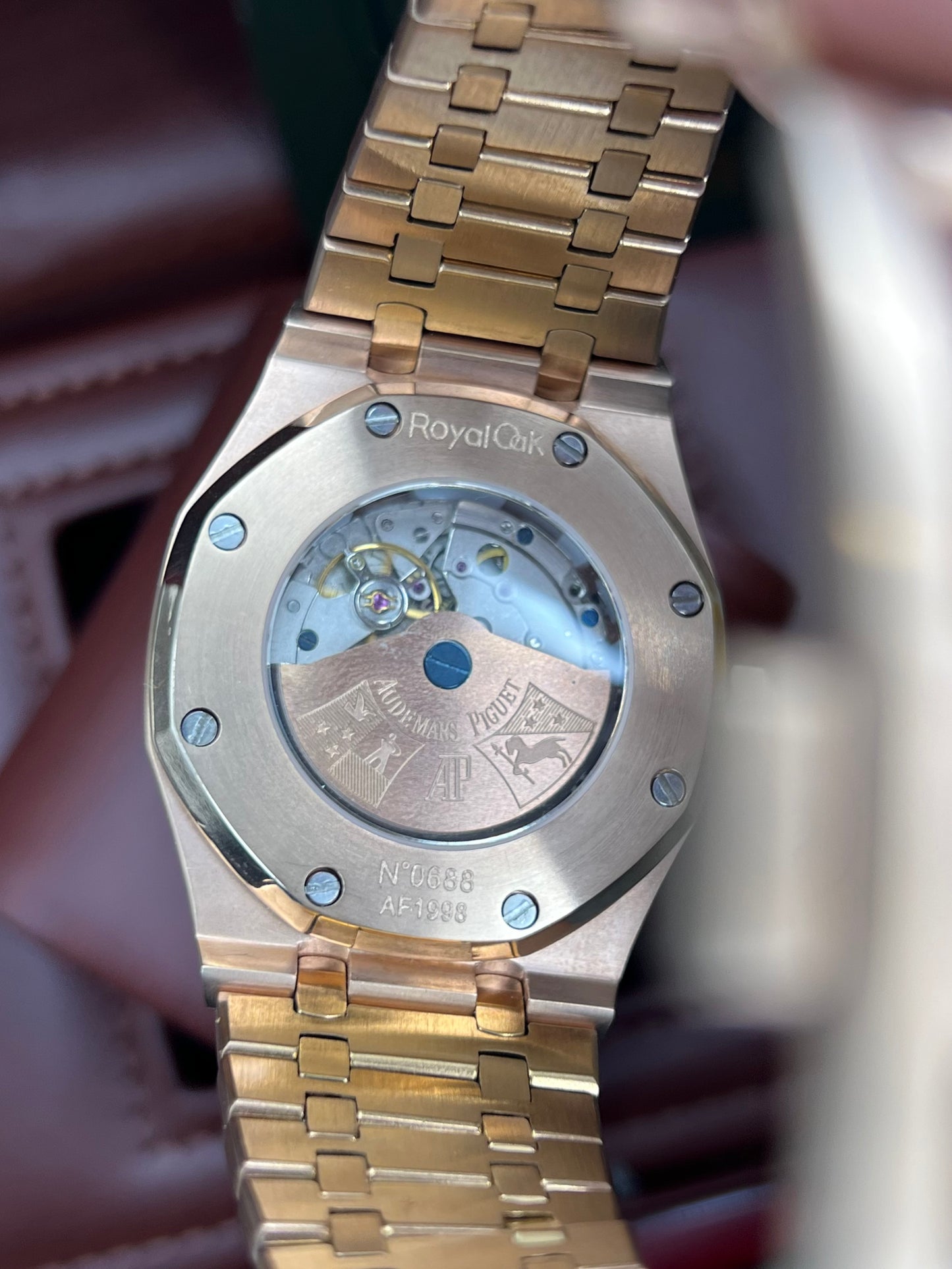 Rose Gold Moonphase Automatic