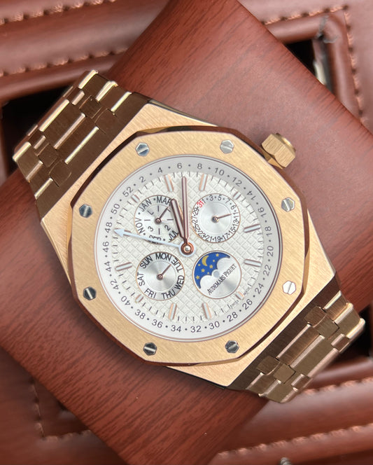 Rose Gold Moonphase Automatic