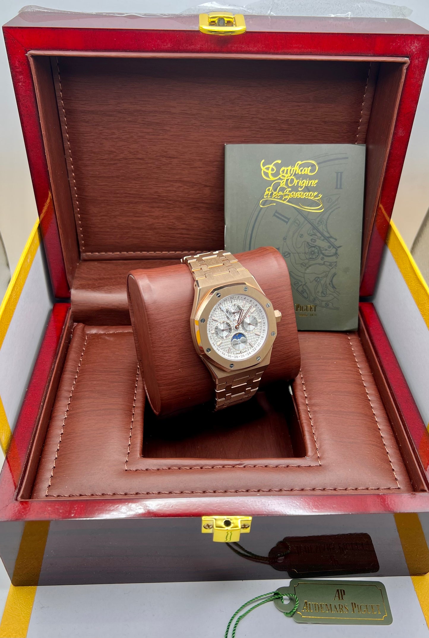 Rose Gold Moonphase Automatic