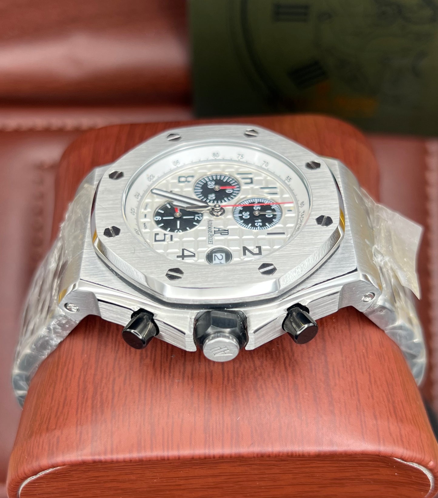 White Chronograph
