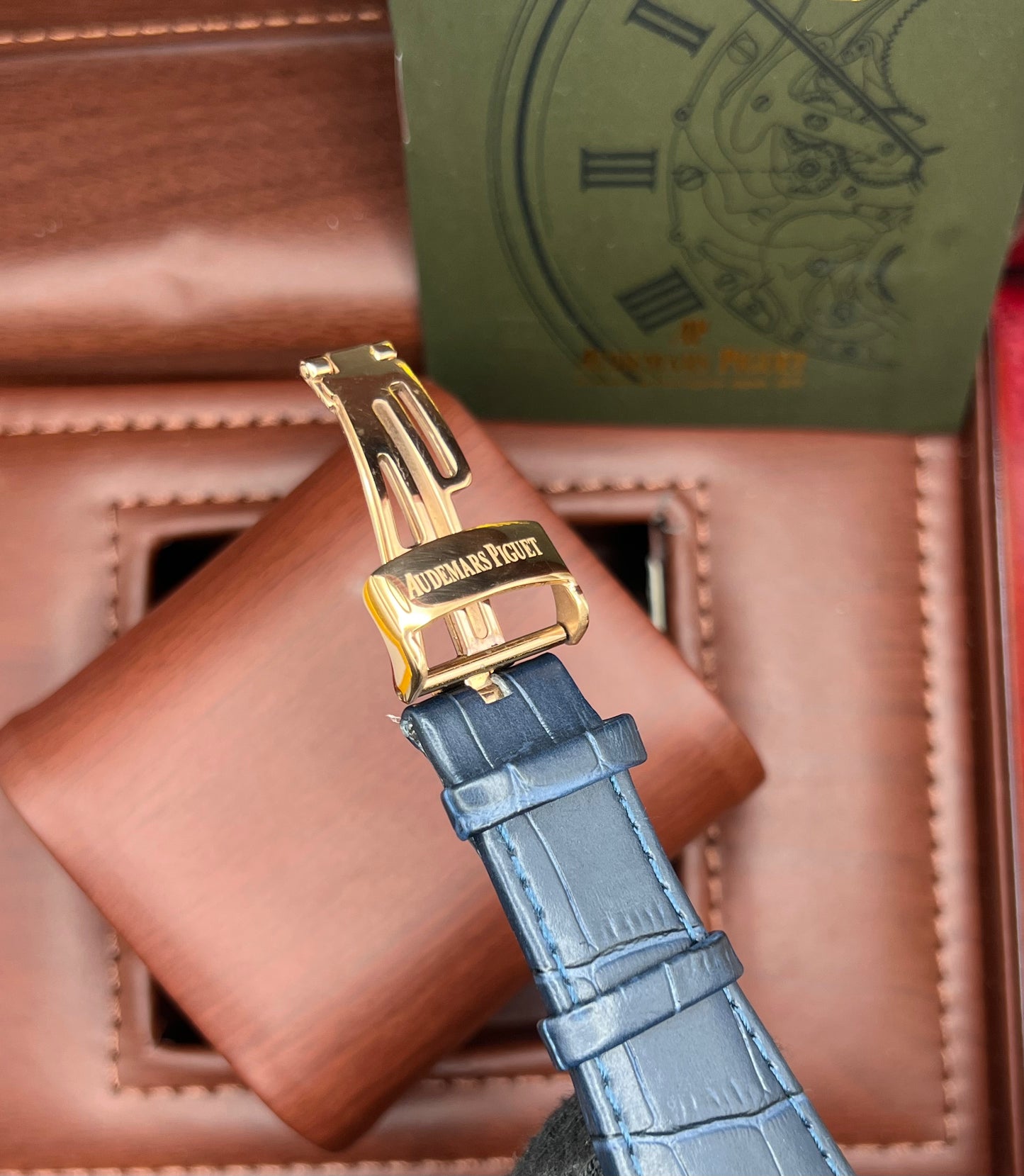 Black Blue Strap Automatic