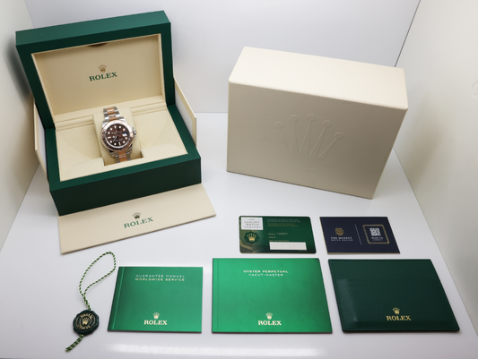 Rose Gold Chocolate – Oyster Chain