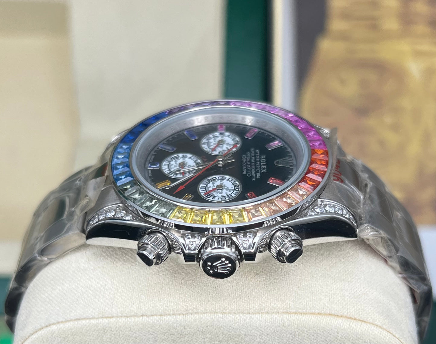 Black Rainbow Automatic – Oyster Chain