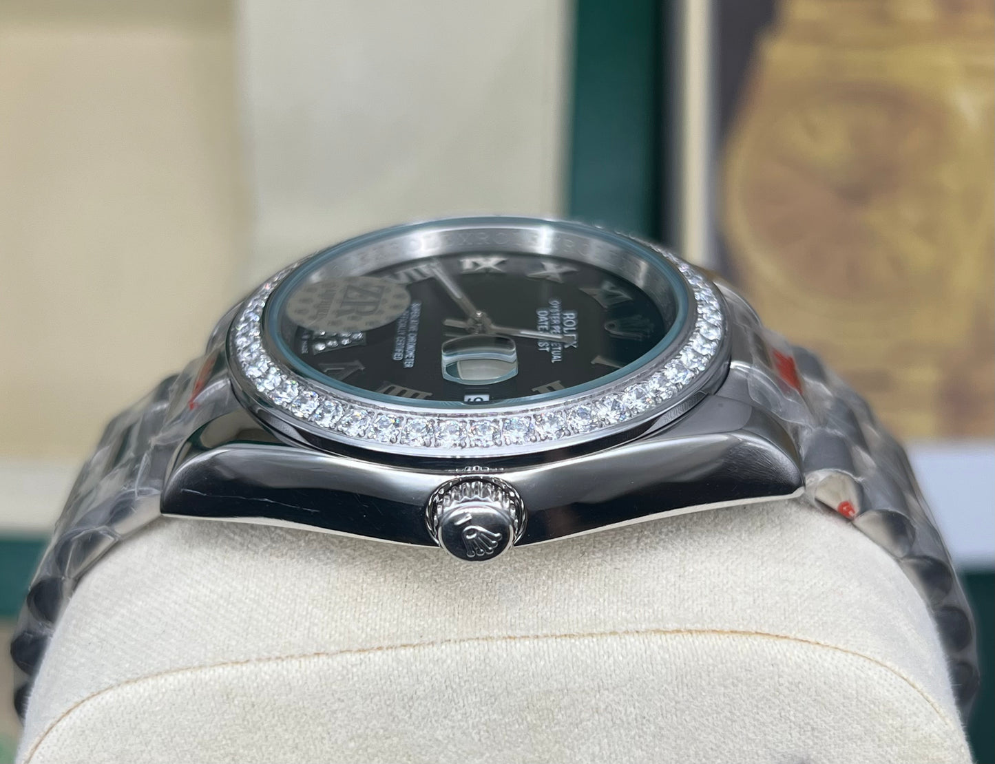 Black Stone Automatic – President Chain