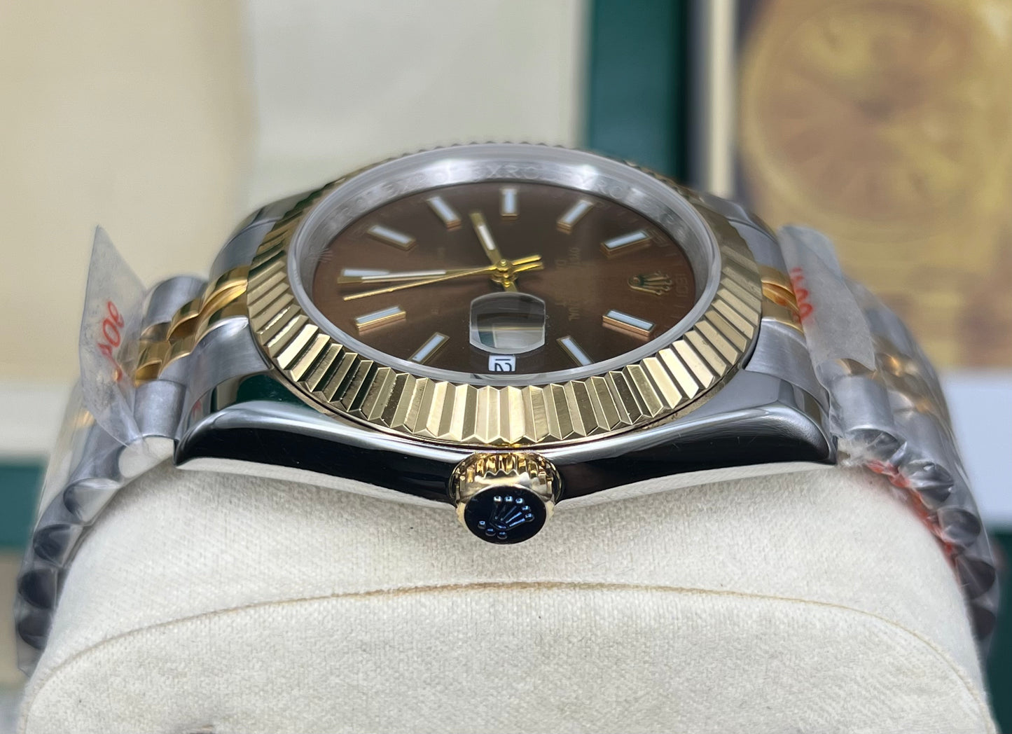Chocolate Two Tone Automatic – Jubilee Chain
