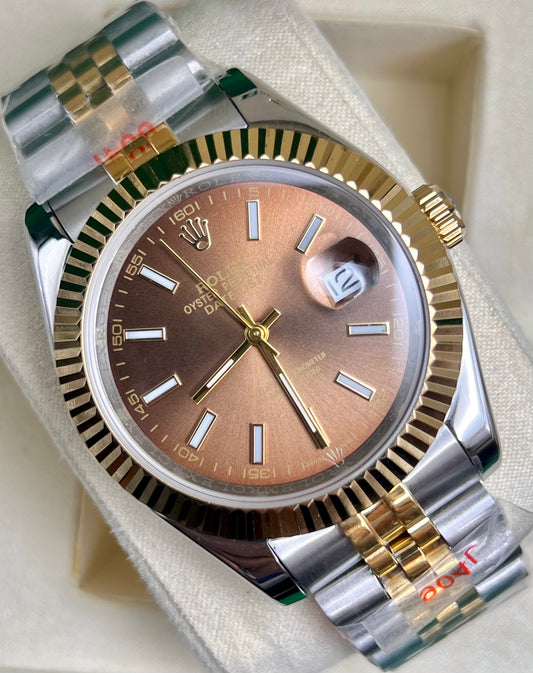 Chocolate Two Tone Automatic – Jubilee Chain