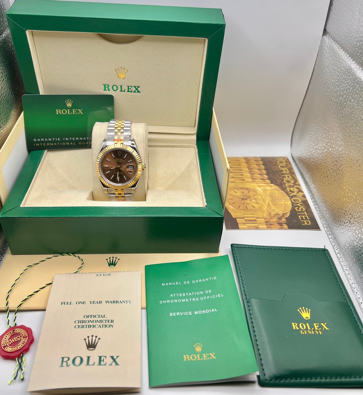 Chocolate Two Tone Automatic – Jubilee Chain