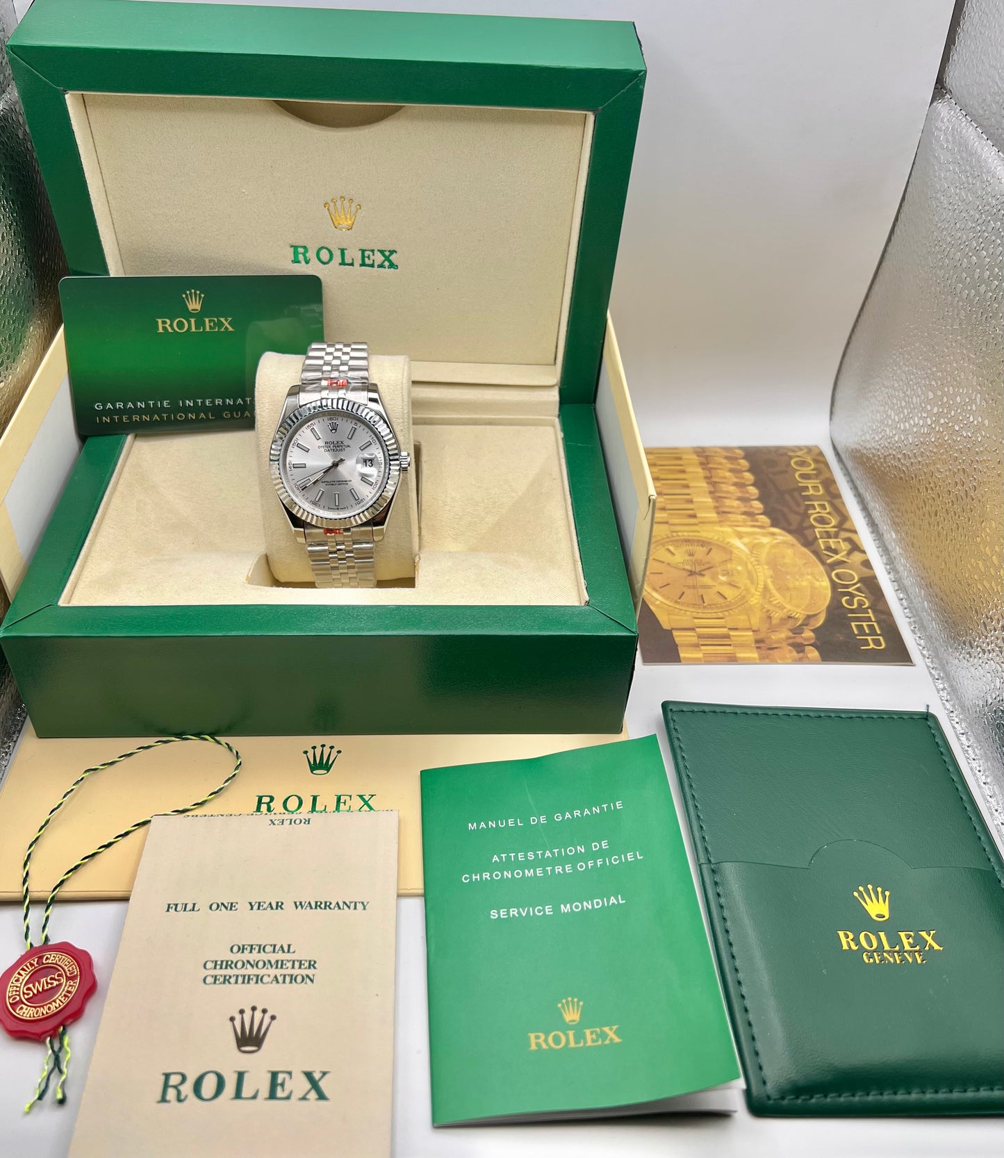 Silver Automatic – Jubilee Chain