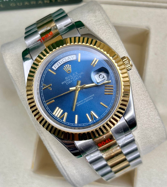 Blue Roman Automatic – President Chain