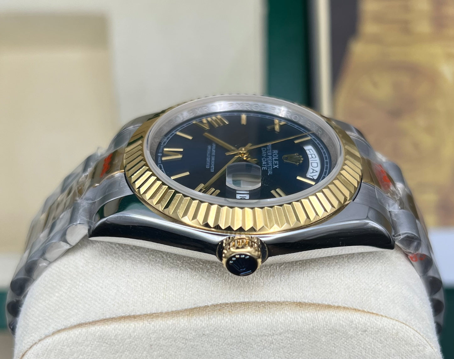 Blue Roman Automatic – President Chain