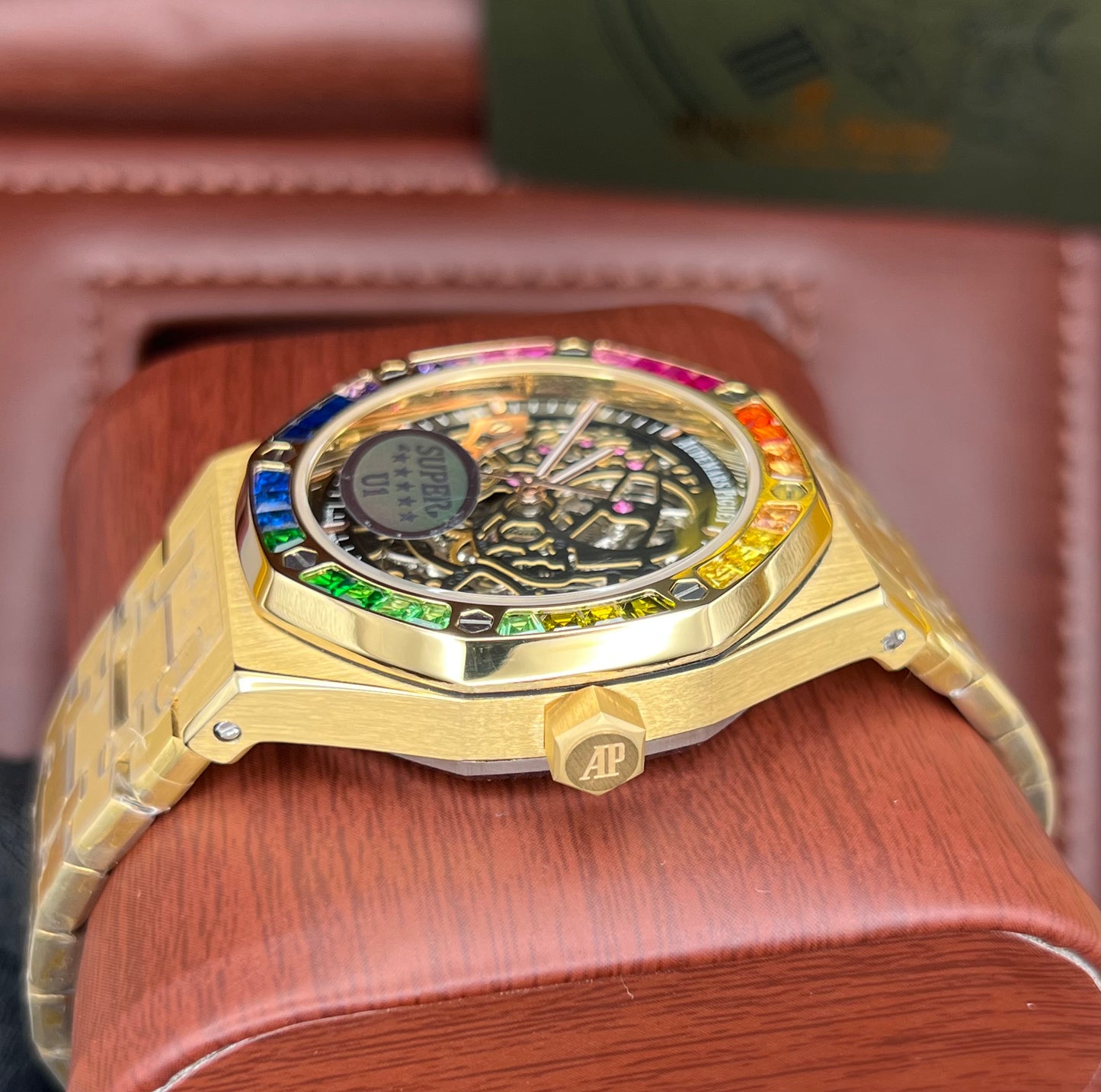 Golden Stone Skeleton Automatic
