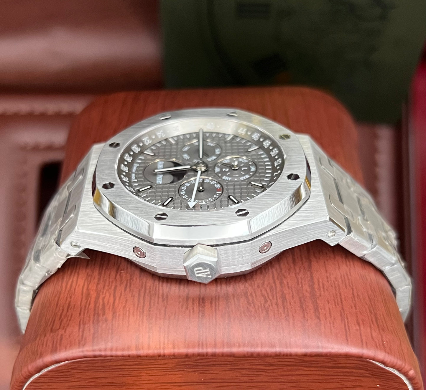 Grey Moonphase Automatic