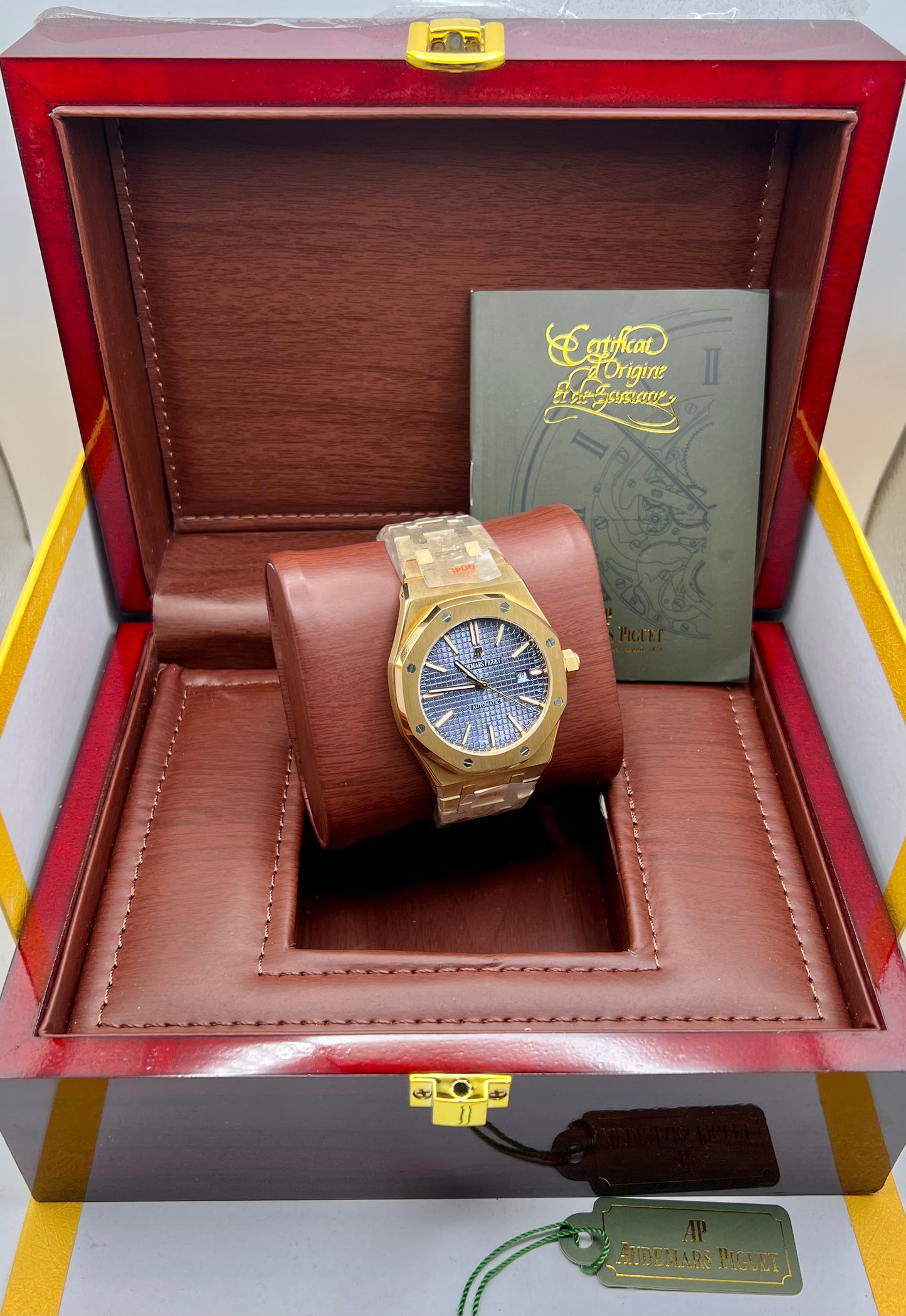 Blue Golden Automatic