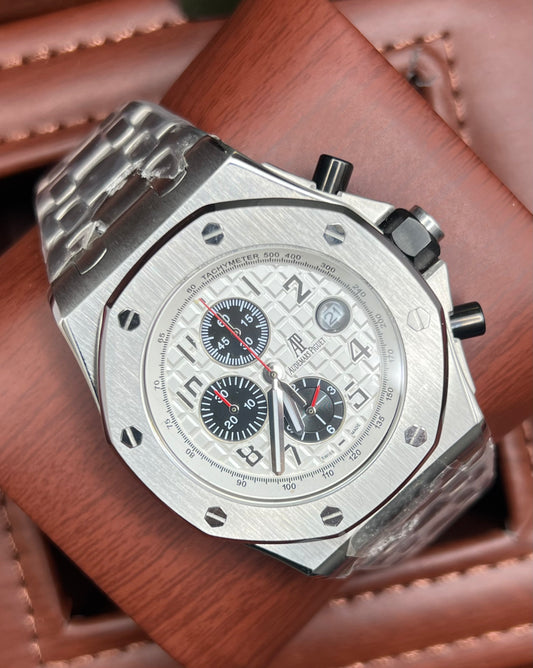 White Chronograph