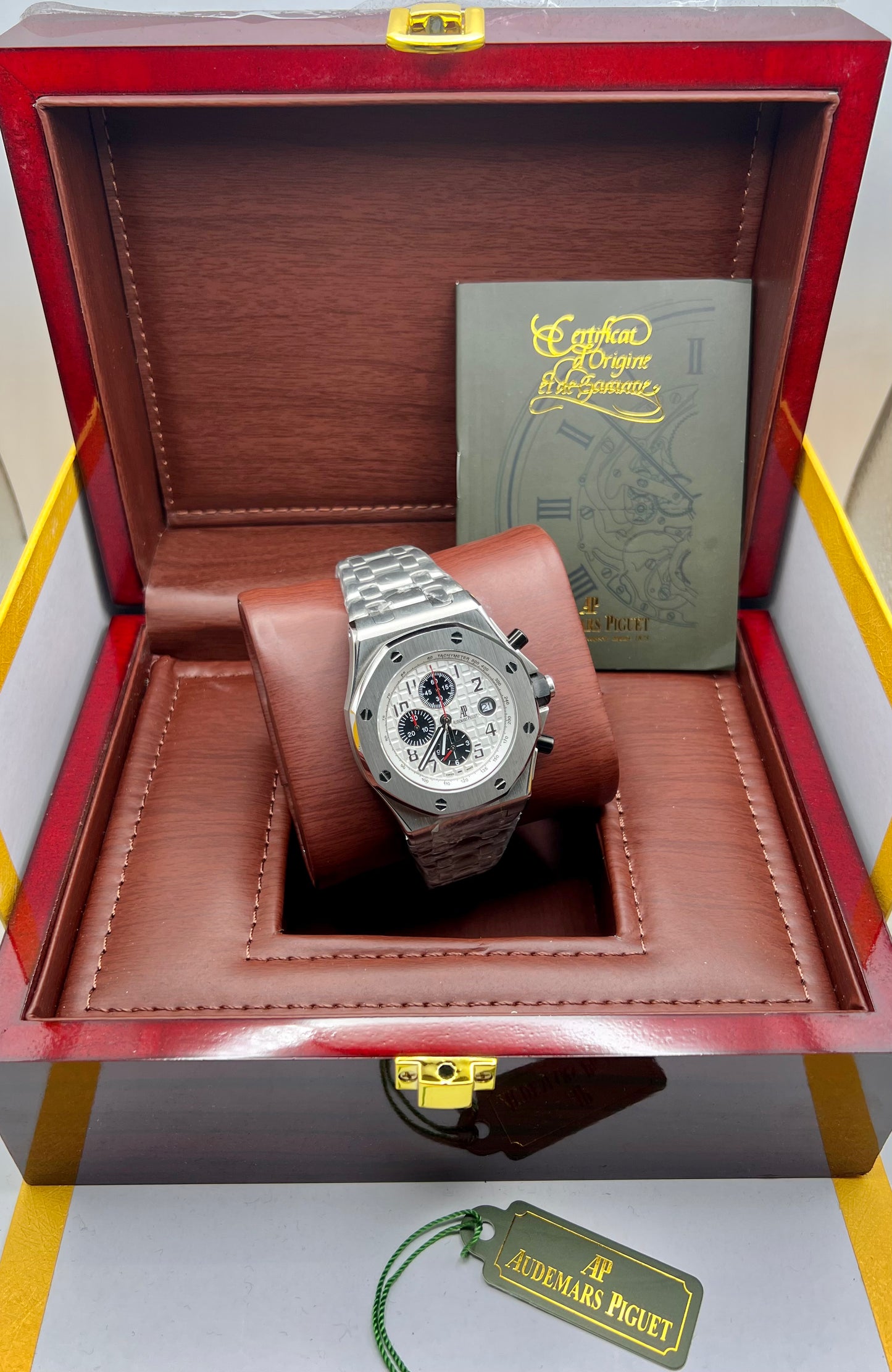 White Chronograph