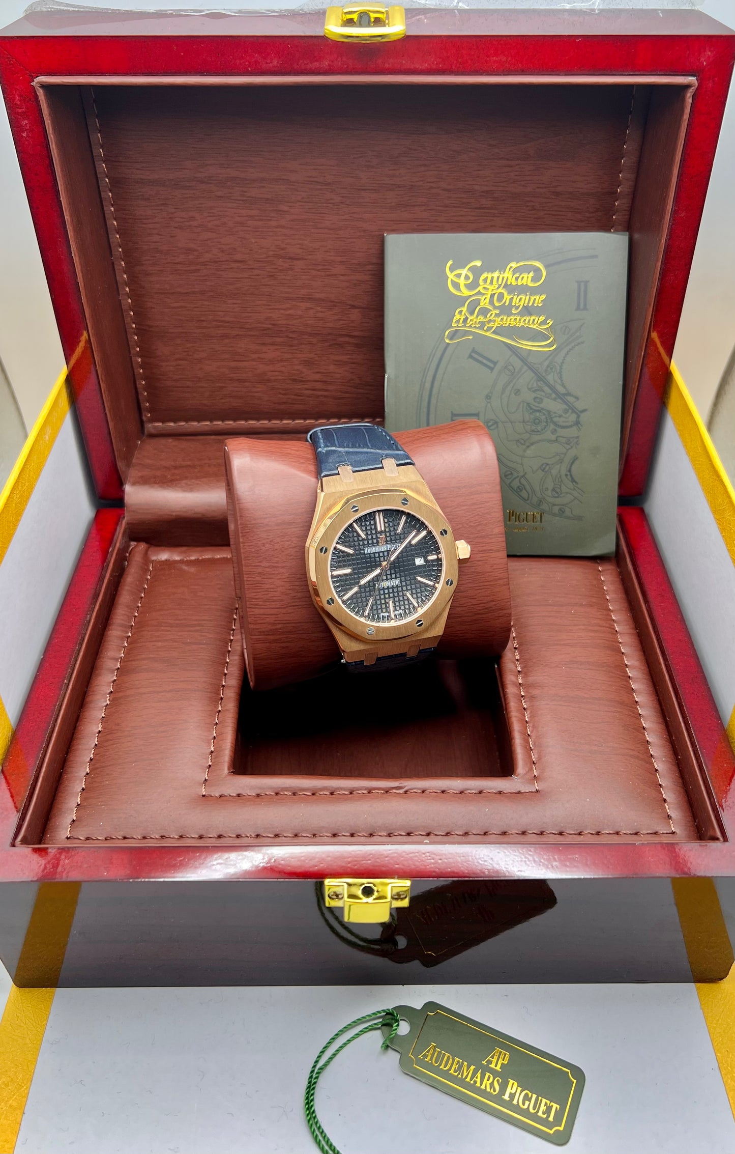 Black Blue Strap Automatic