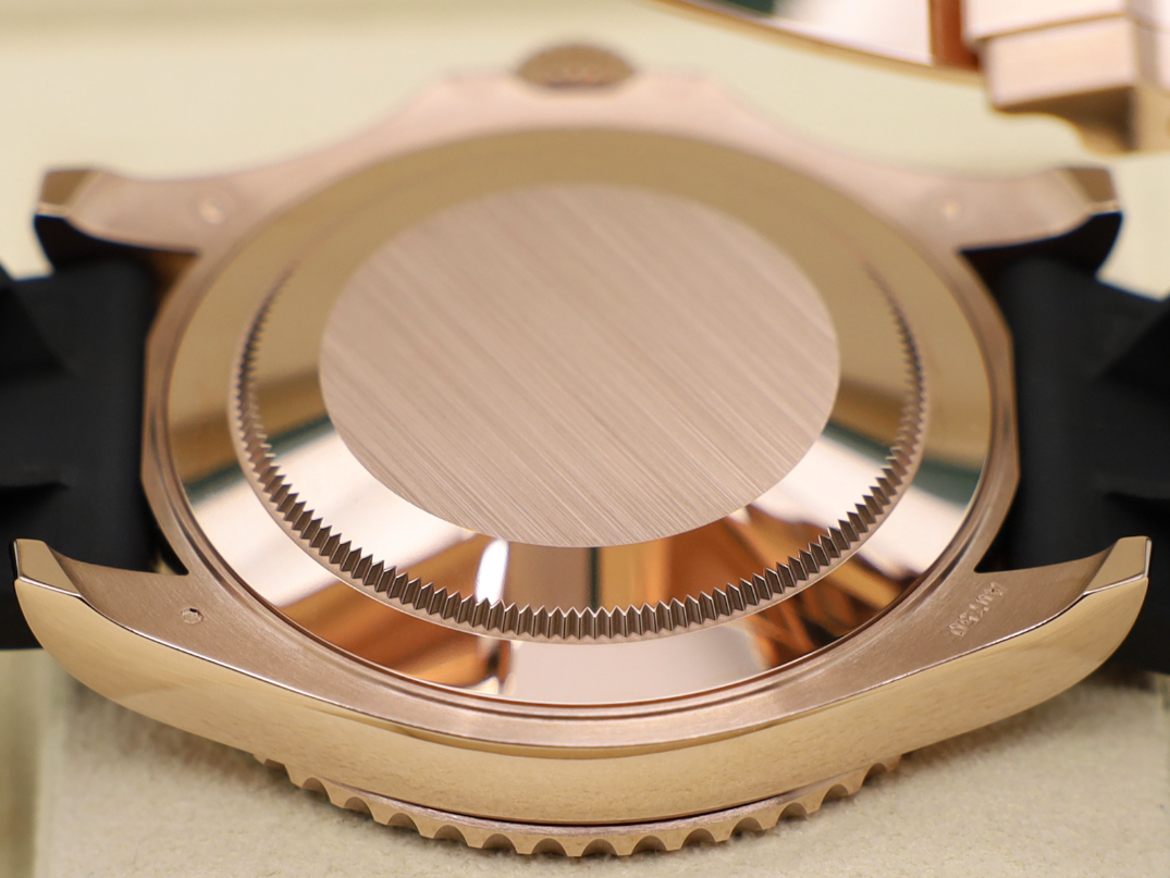 Black With Rose Gold – Black Oysterflex Rubber